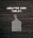 Charcuterie Board Template | Clear Acrylic Router Template