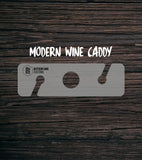 Wine Caddy Template | Clear Acrylic Router Templates